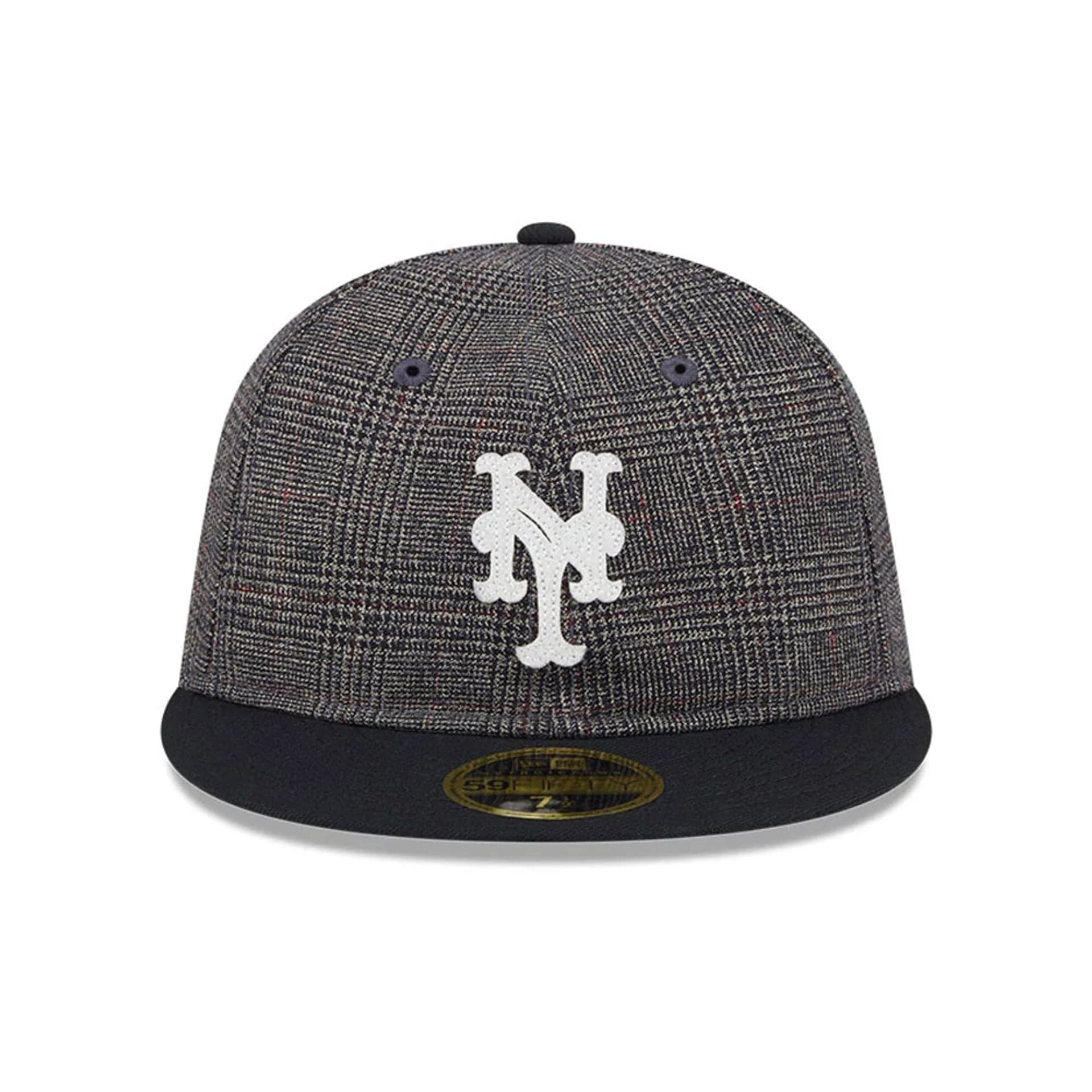 This is a New York Mets 59FIFTY Day Black Retro Crown 59FIFTY Fitted Cap 3