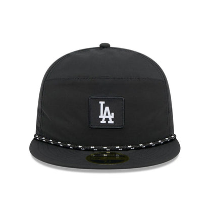 This is a LA Dodgers 59FIFTY Day Black 59FIFTY Split Panel Fitted Cap 3