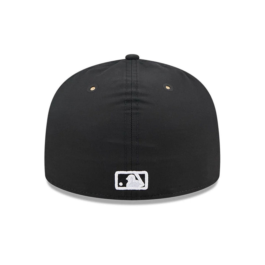 This is a LA Dodgers 59FIFTY Day Black 59FIFTY Split Panel Fitted Cap 7