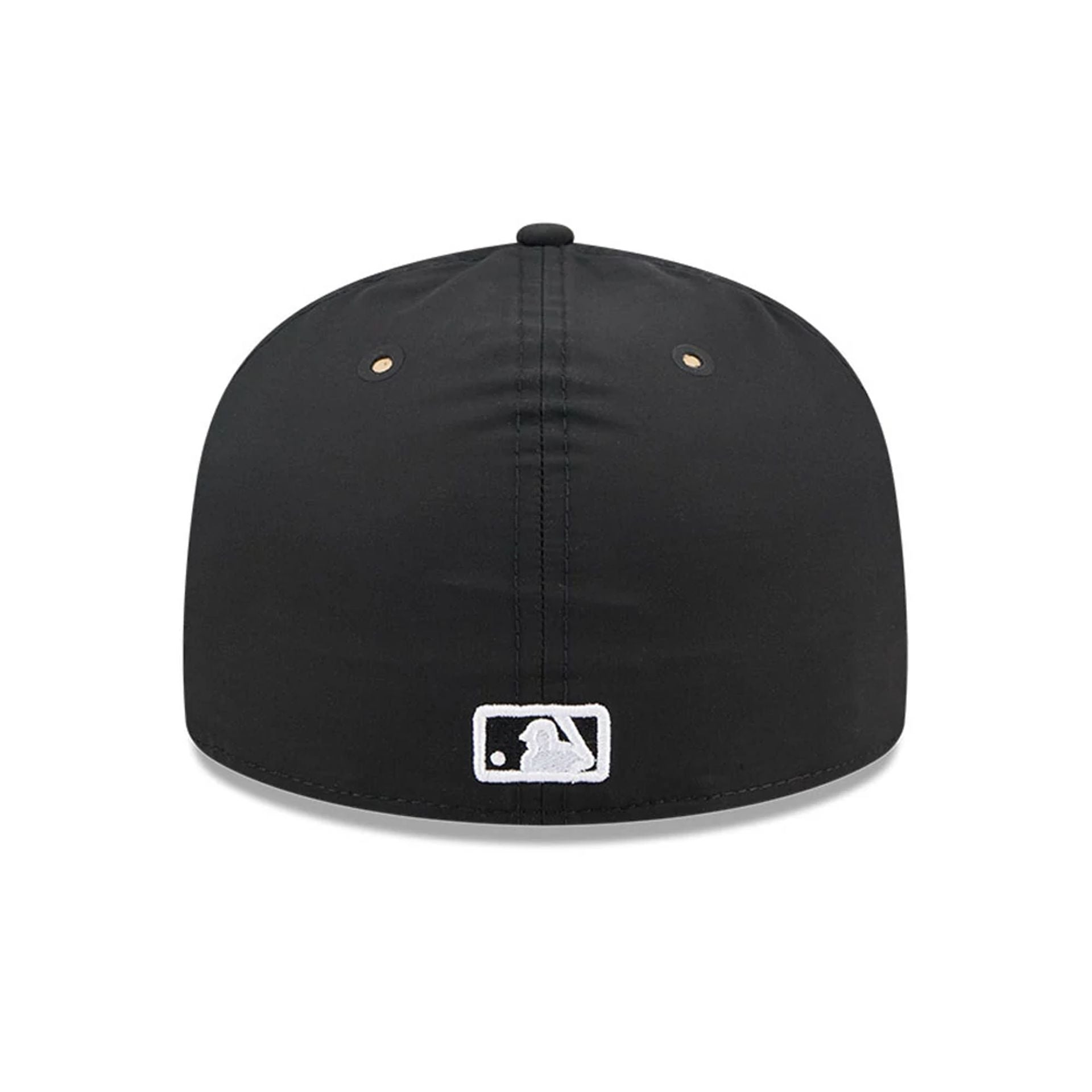 This is a LA Dodgers 59FIFTY Day Black 59FIFTY Split Panel Fitted Cap 7