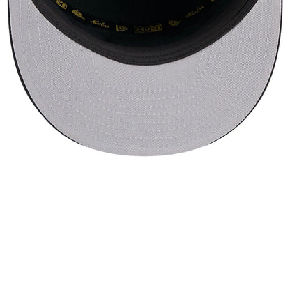 This is a LA Kings 59FIFTY Day Black 59FIFTY Split Panel Fitted Cap 2