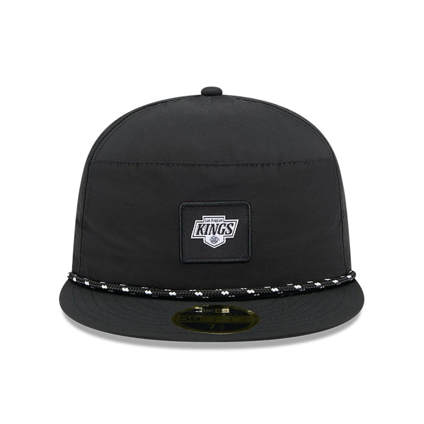 This is a LA Kings 59FIFTY Day Black 59FIFTY Split Panel Fitted Cap 3