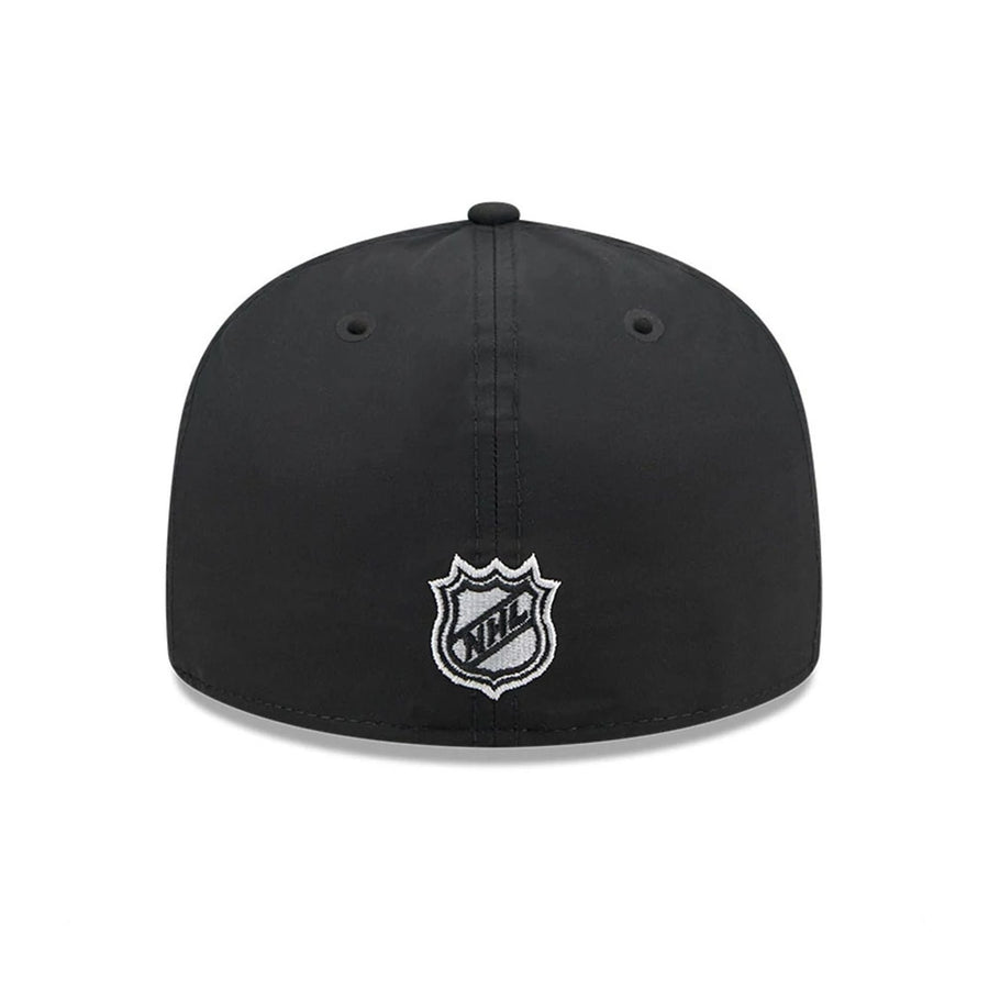 This is a LA Kings 59FIFTY Day Black 59FIFTY Split Panel Fitted Cap 7