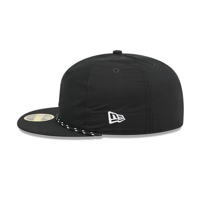 This is a New York Yankees 59FIFTY Day Black 59FIFTY Split Panel Fitted Cap 5