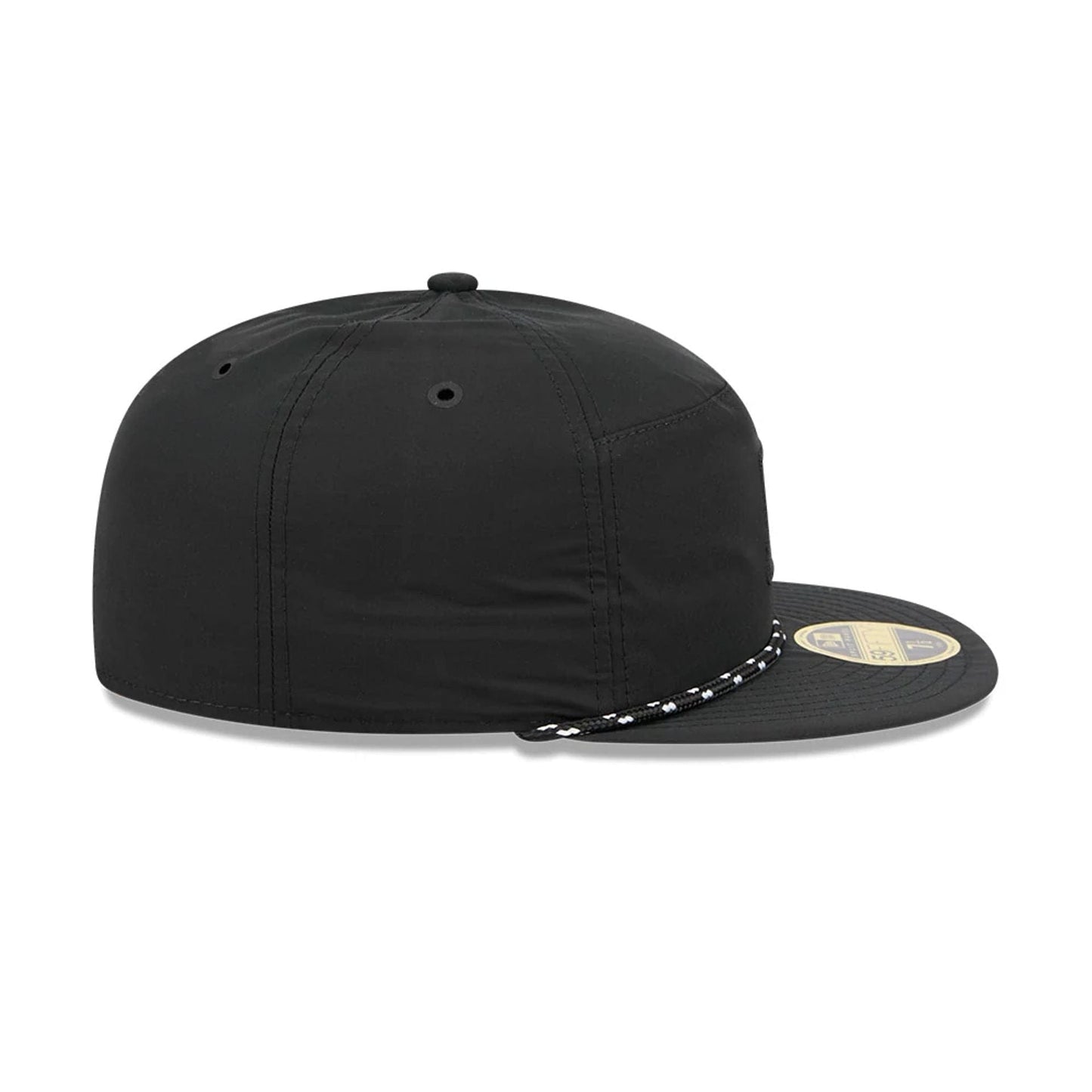 This is a New York Yankees 59FIFTY Day Black 59FIFTY Split Panel Fitted Cap 6
