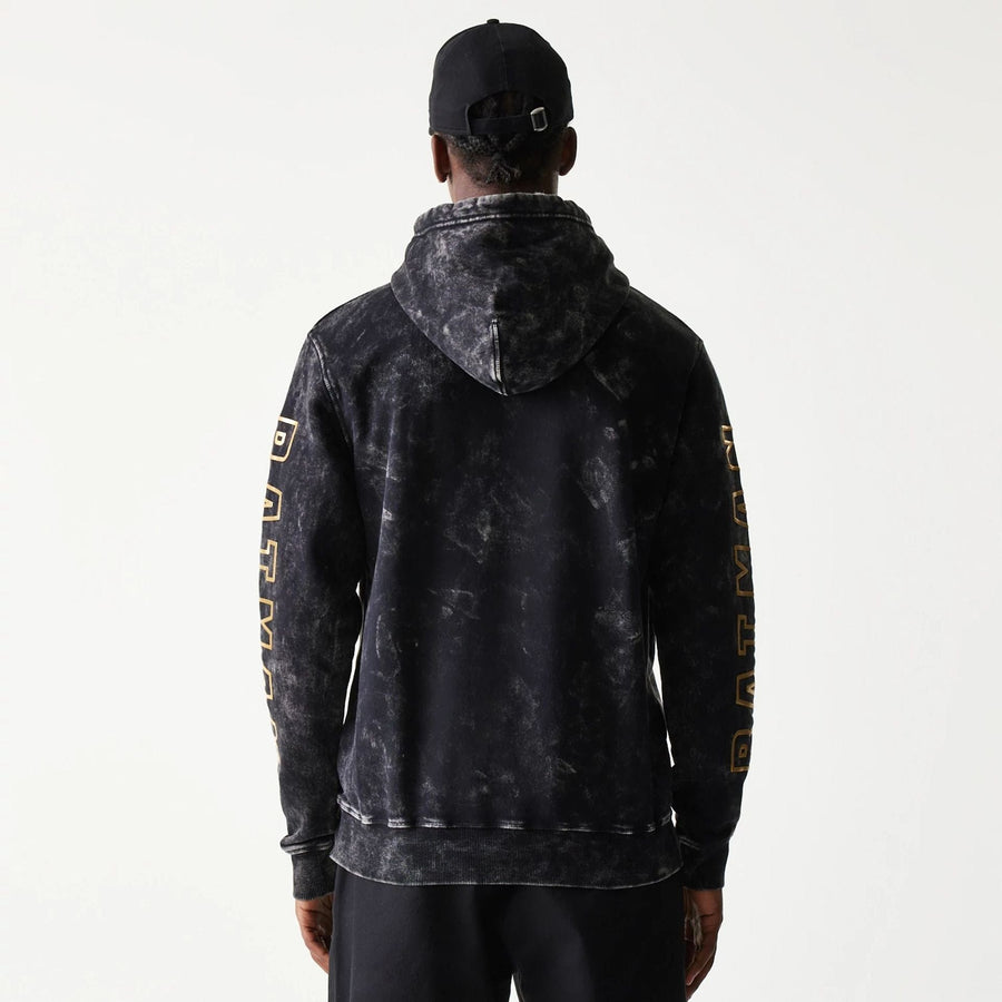 The Male model is wearing Batman 1989 Black Pullover Hoodie 2