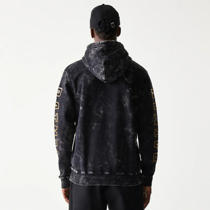 The Male model is wearing Batman 1989 Black Pullover Hoodie 2
