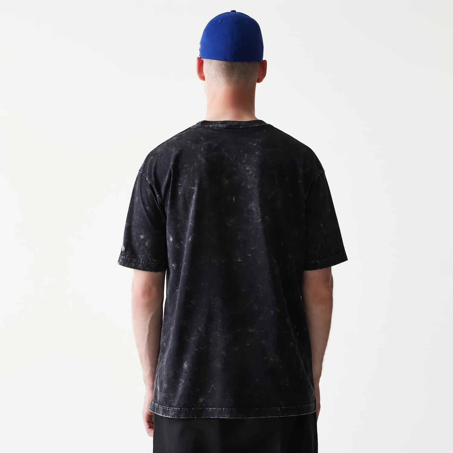 The Male model is wearing Joker Batman Black T-Shirt 2