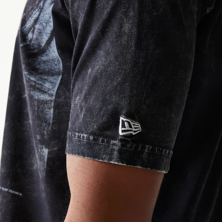 The Male model is wearing Batman 1989 Black T-Shirt 5