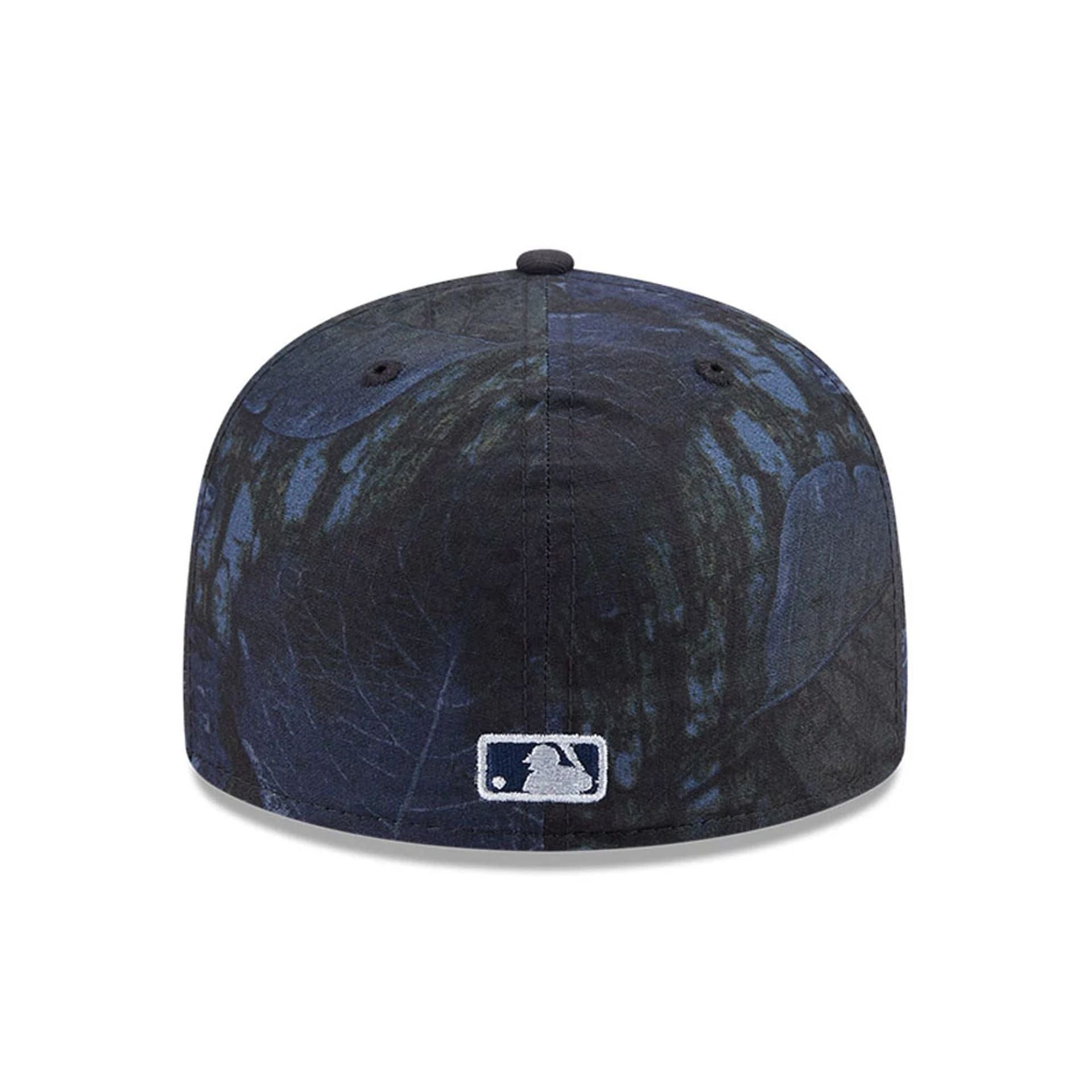 This is a New York Yankees MLB Ripstop Real Tree Navy 59FIFTY A-Frame Fitted Cap 7
