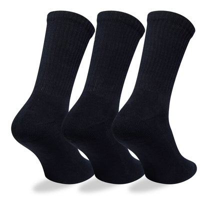 This is a Alpine Racing Alpine Logo Navy 3 Pack Crew Socks  2