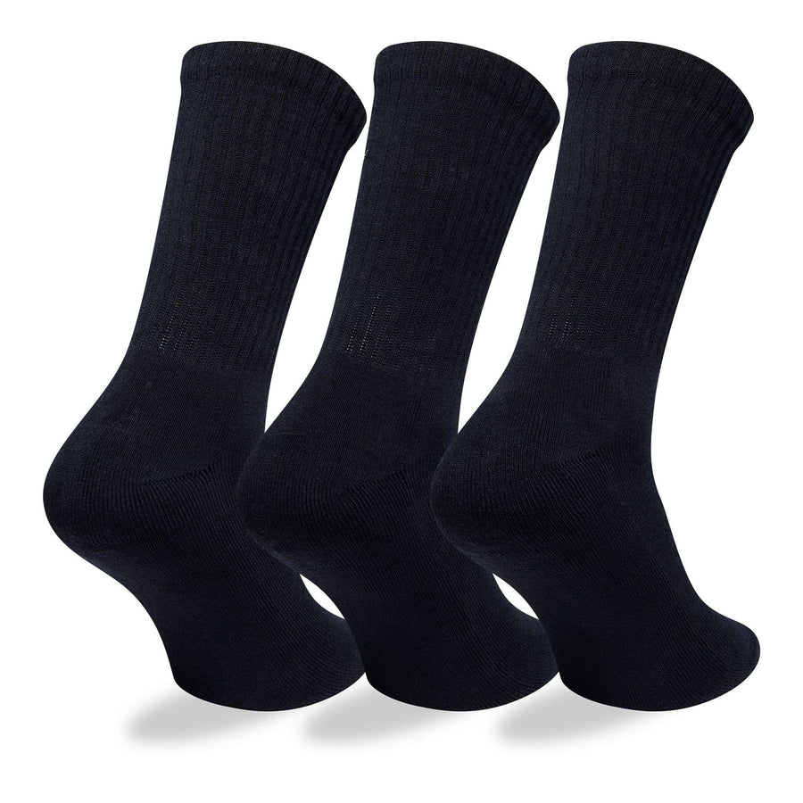 This is a Alpine Racing Alpine Logo Navy 3 Pack Crew Socks  2