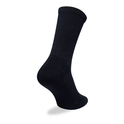This is a Alpine Racing Alpine Logo Navy 3 Pack Crew Socks 8
