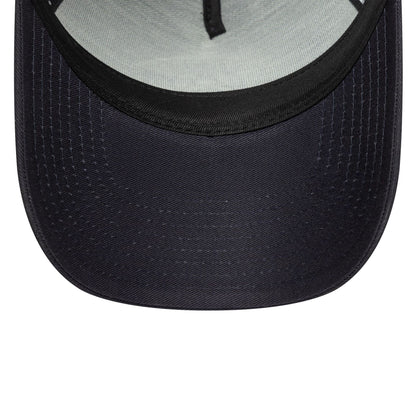 This is a Paris Saint-Germain Tonal Navy 9FORTY A-Frame Trucker Adjustable Cap 5