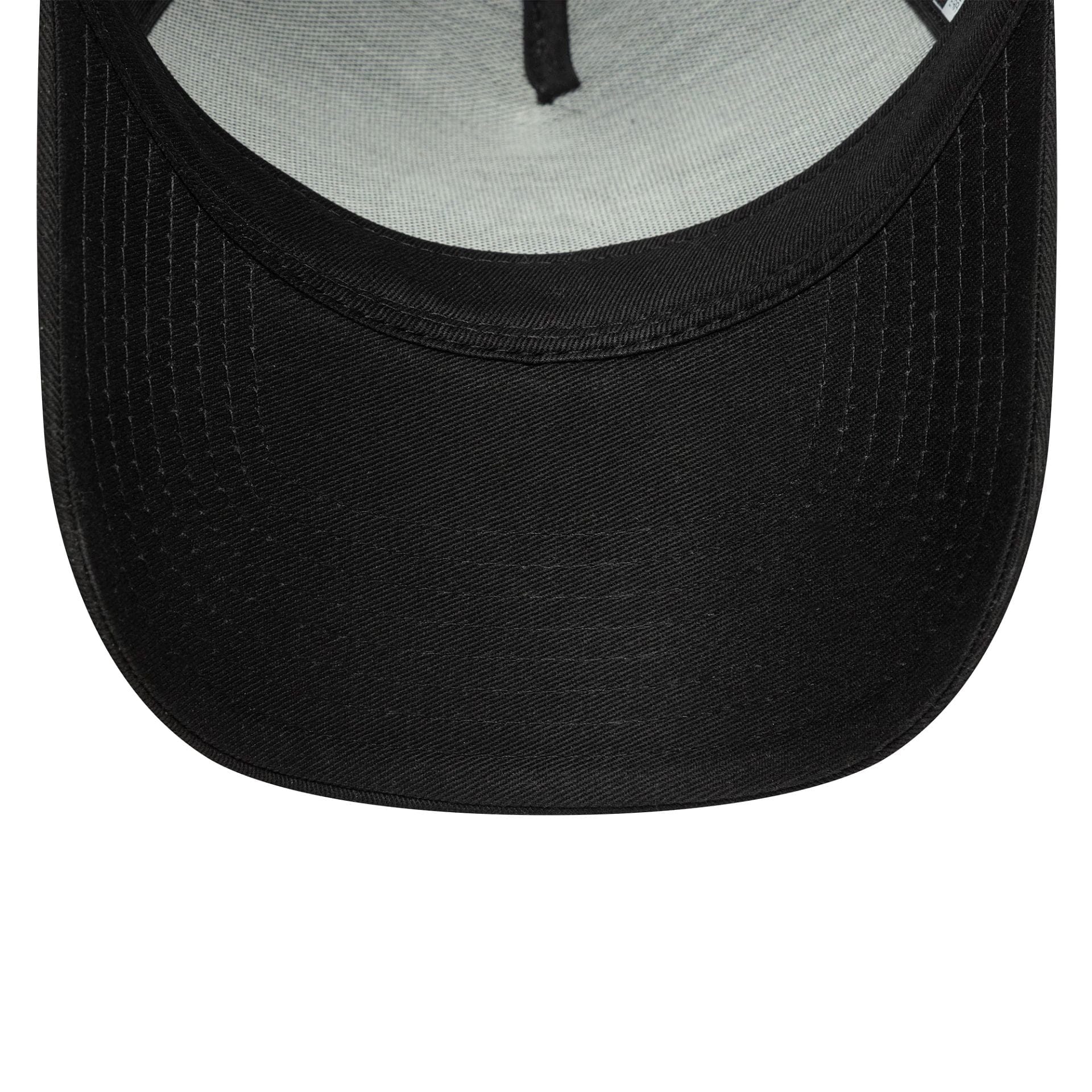 This is a Paris Saint-Germain Tonal Black 9FORTY A-Frame Trucker Adjustable Cap 5