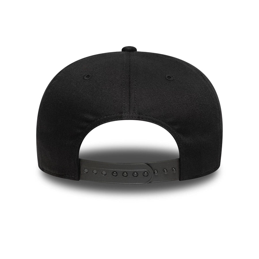This is a Paris Saint-Germain Tonal Black 9SEVENTY Stretch Snap Adjustable Cap 4
