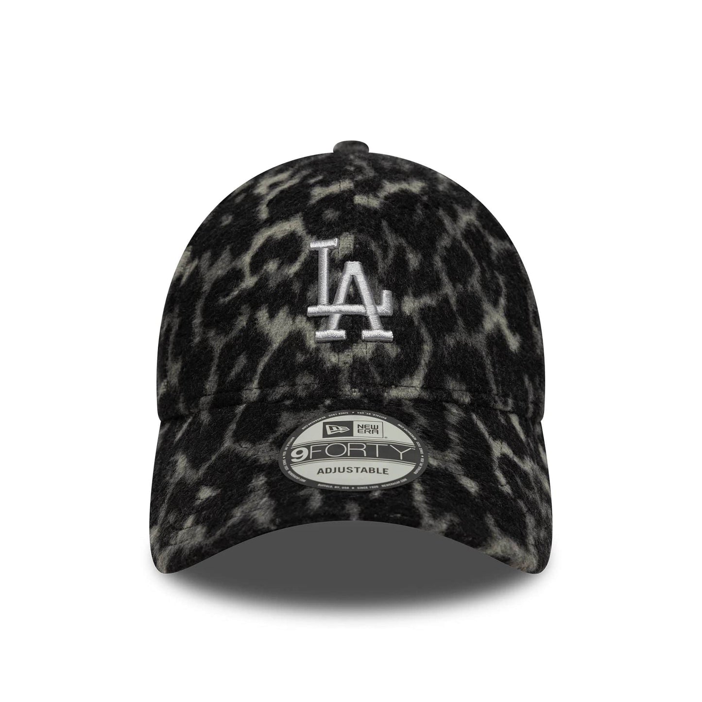 This is a LA Dodgers MLB Cosy Leopard Grey 9FORTY Adjustable Cap 2