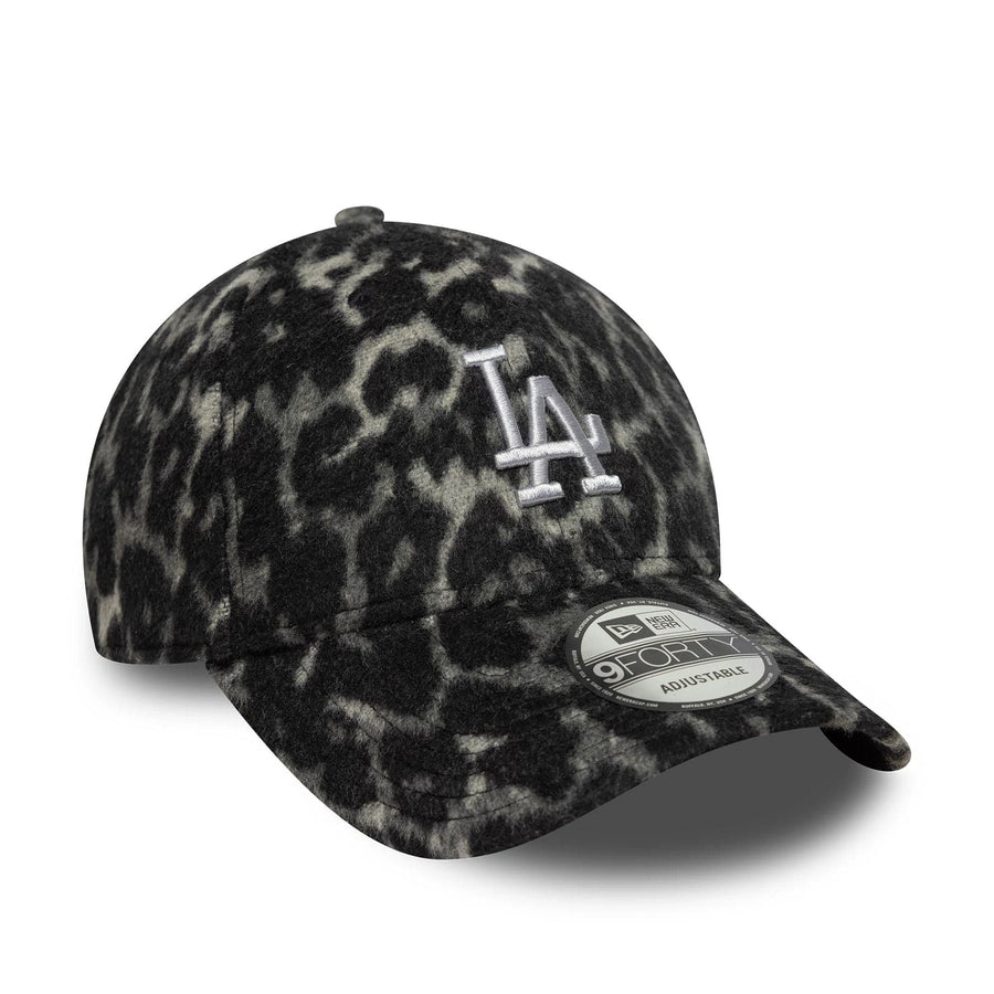 This is a LA Dodgers MLB Cosy Leopard Grey 9FORTY Adjustable Cap 3