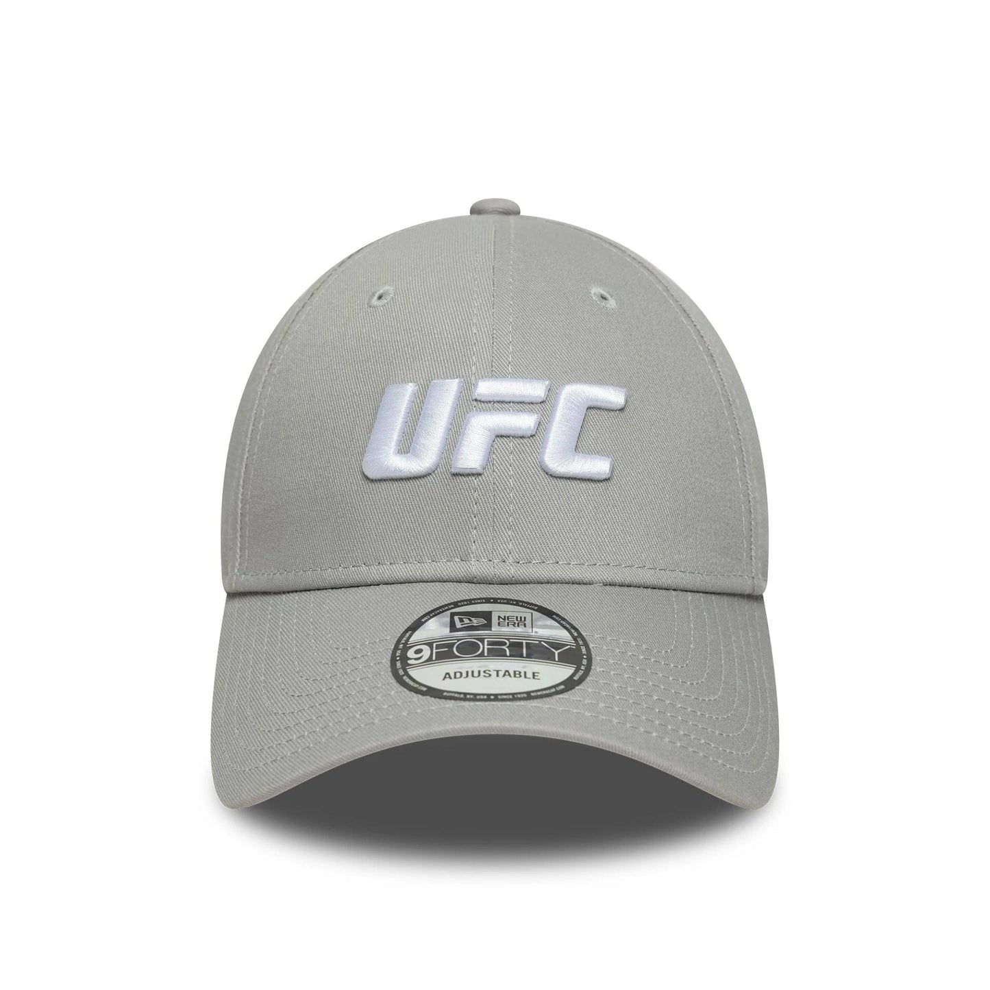 This is a UFC Ultimate Fighting Core Grey 9FORTY Adjustable Cap 2