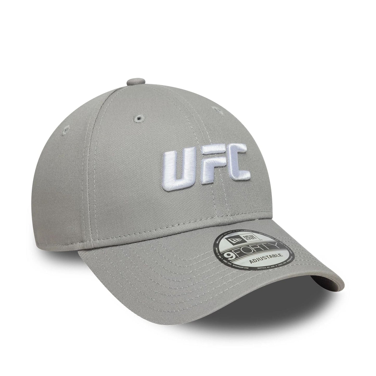 This is a UFC Ultimate Fighting Core Grey 9FORTY Adjustable Cap 3