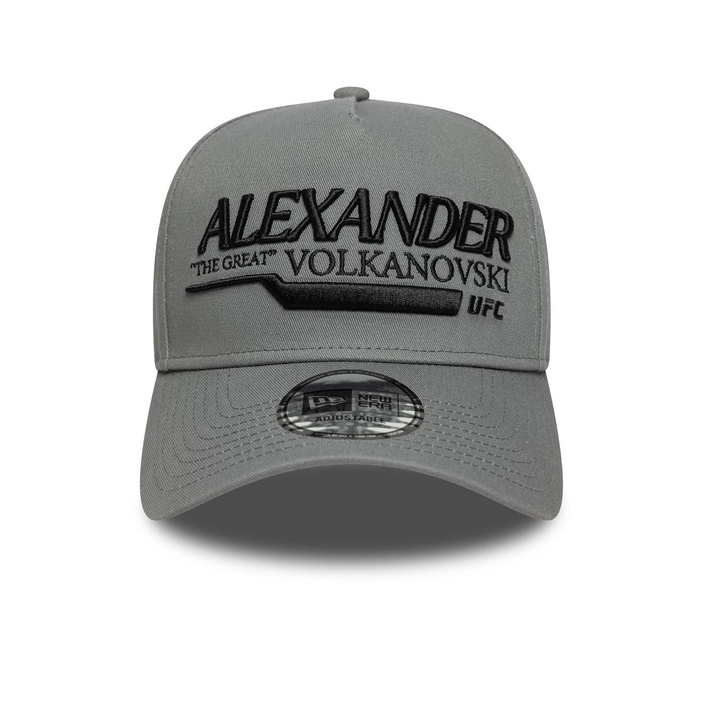 This is a UFC Ultimate Fighting Volk Grey 9FORTY E-Frame Adjustable Cap 2