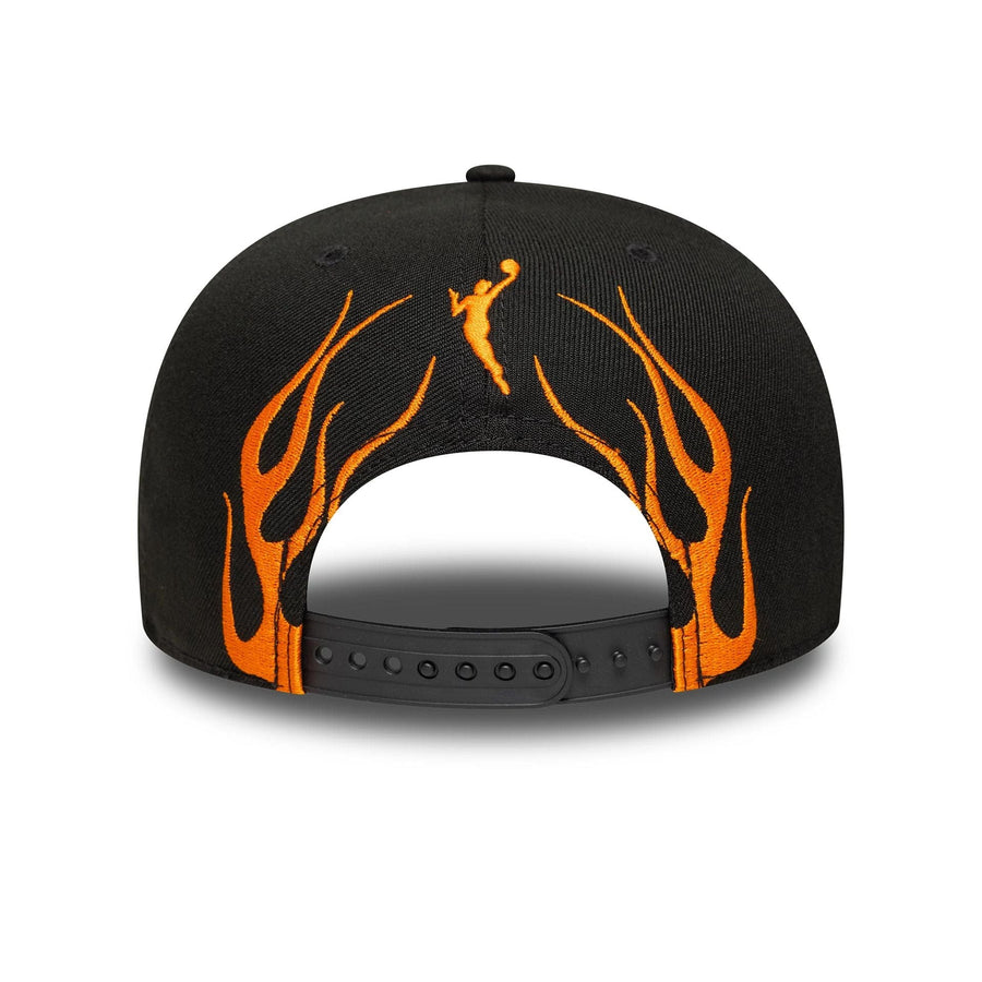 This is a WNBA 2025 All Star Game Logo Black 9FIFTY Snapback Adjustable Cap 5