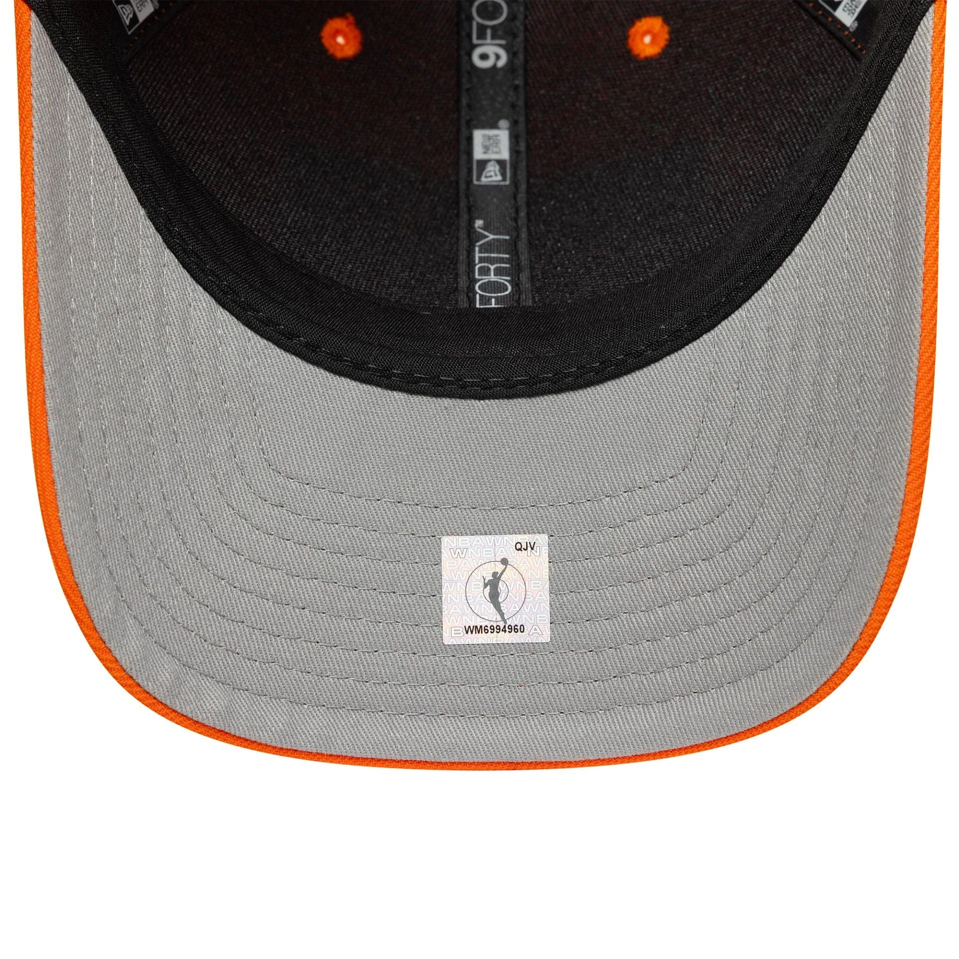 This is a WNBA 2025 All Star Game Patch Orange 9FORTY M-Crown Adjustable Cap 2