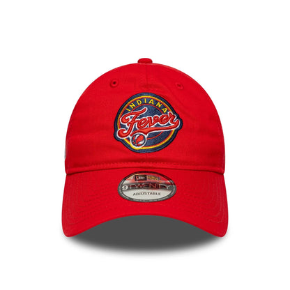 This is a Indiana Fever WNBA 2025 All Star Game Red 9TWENTY Adjustable Cap 3