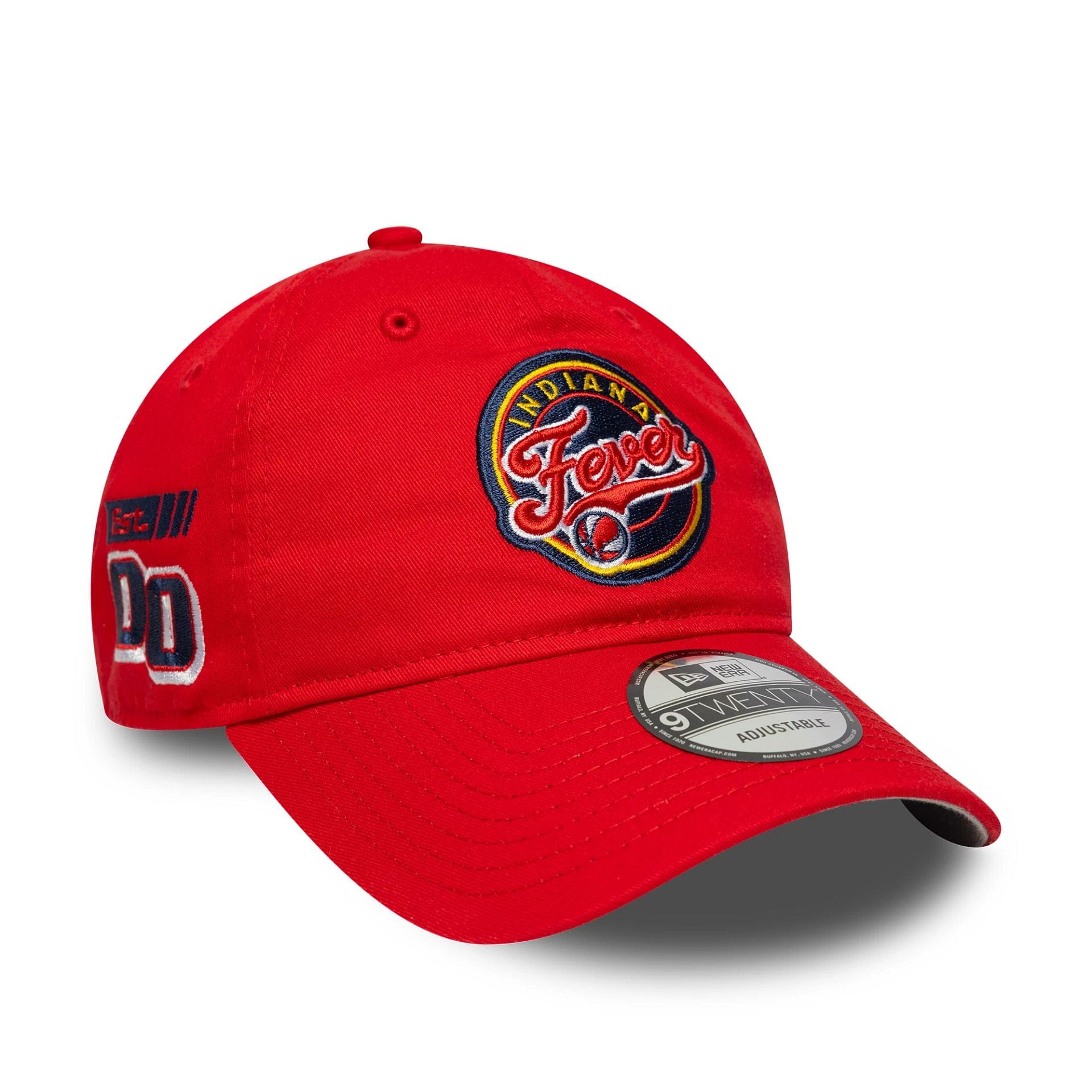 This is a Indiana Fever WNBA 2025 All Star Game Red 9TWENTY Adjustable Cap 1