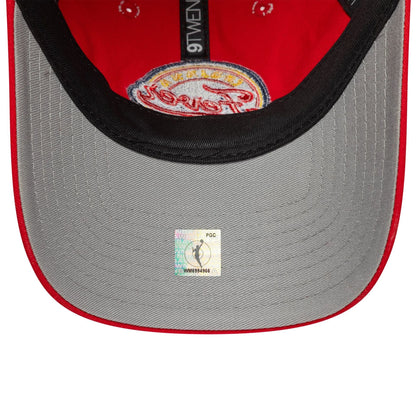 This is a Indiana Fever WNBA 2025 All Star Game Red 9TWENTY Adjustable Cap 2