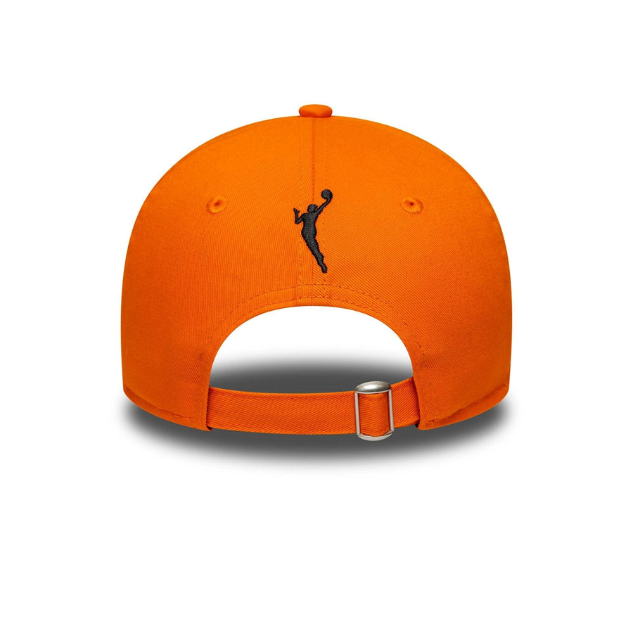 This is a WNBA 2025 All Star Game Logo Orange 9TWENTY Adjustable Cap 5
