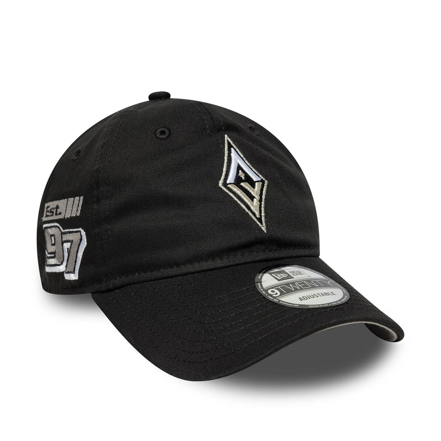 This is a Las Vegas Aces WNBA 2025 All Star Game Black 9TWENTY Adjustable Cap 1