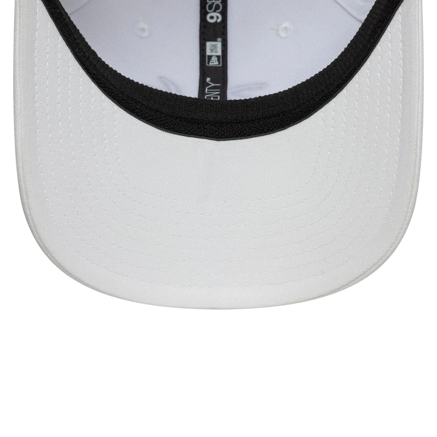 This is a 24HR Le Mans Core White 9SEVENTY Stretch Snap Adjustable Cap 5