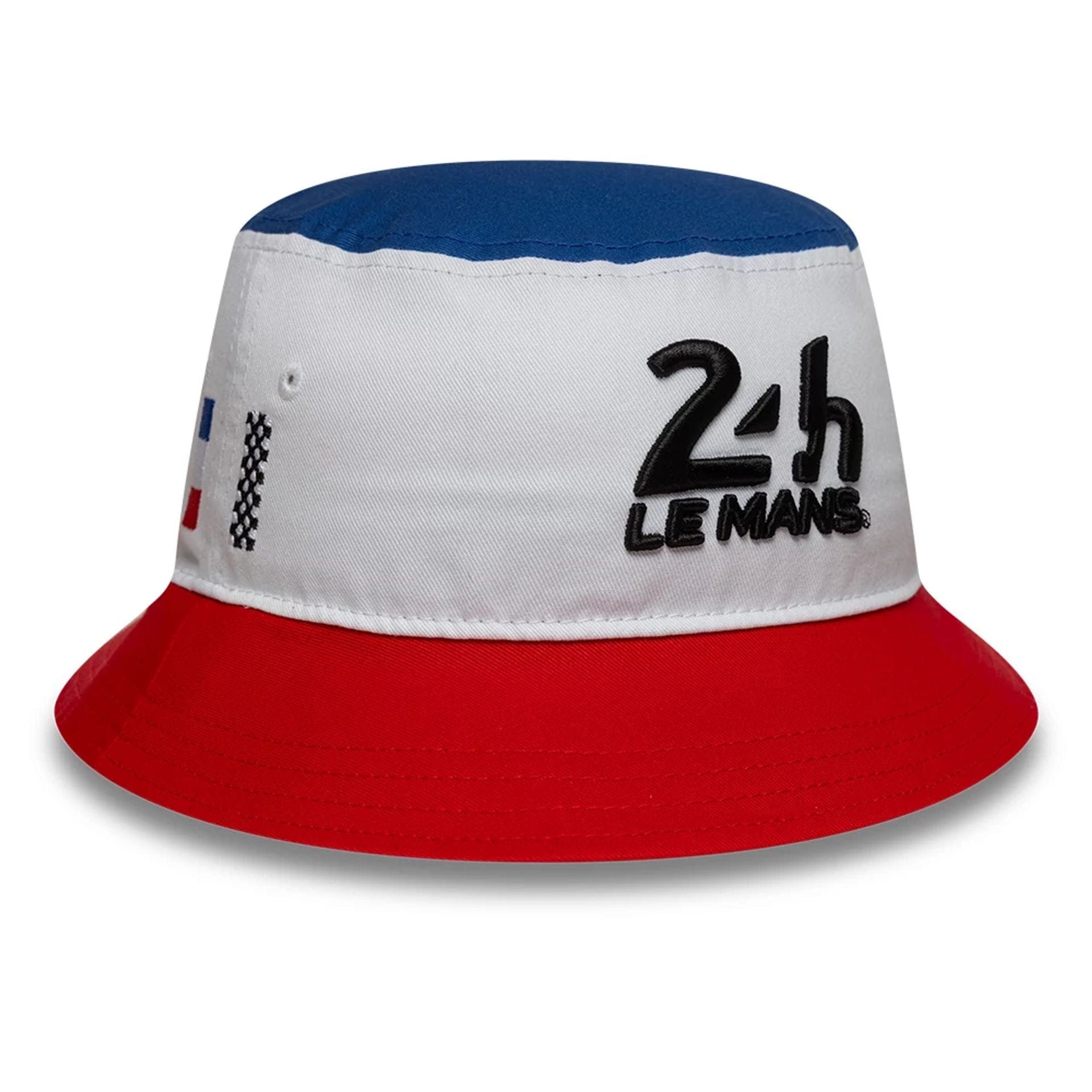 This is a 24HR Le Mans Core White Bucket Hat 1