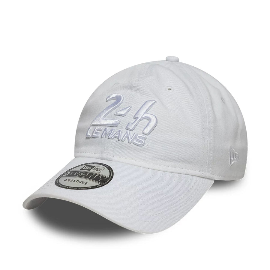 This is a 24HR Le Mans Country White 9TWENTY Adjustable Cap 1