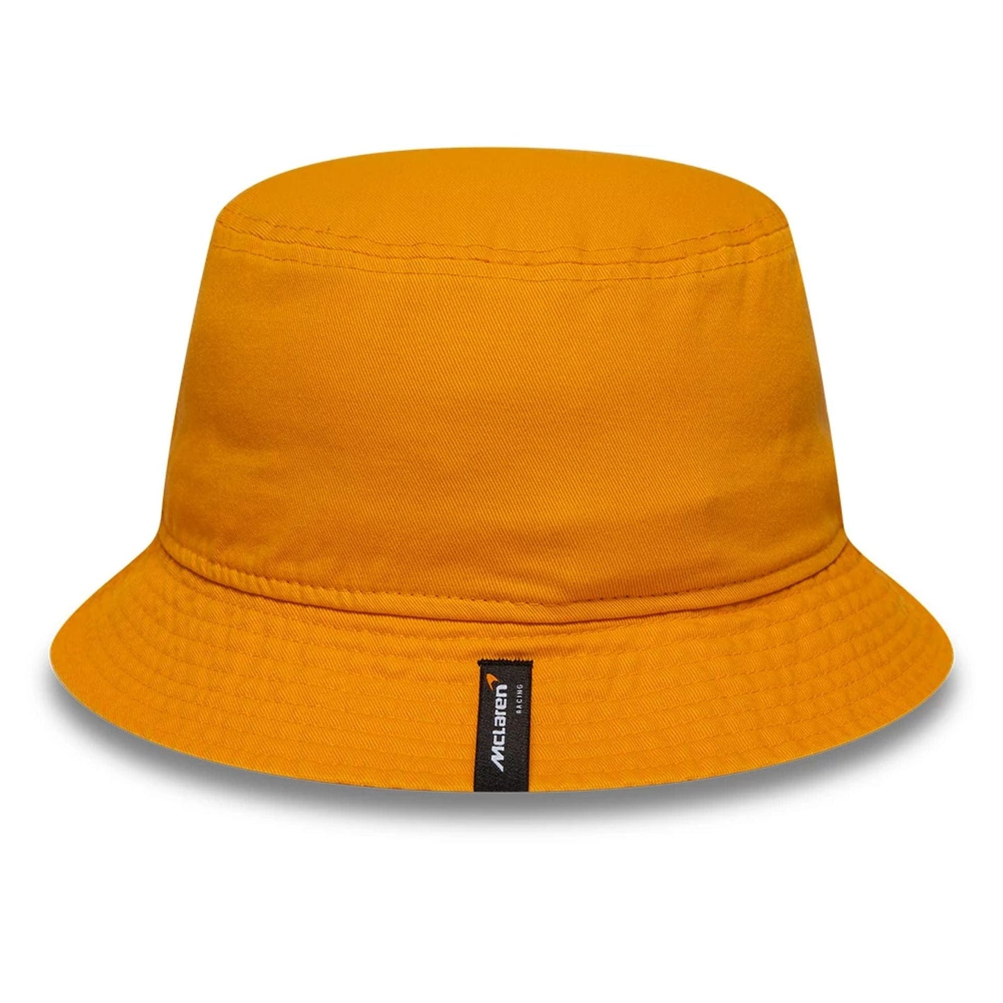 This is a McLaren x Reiss Leisure Orange Bucket Hat 4
