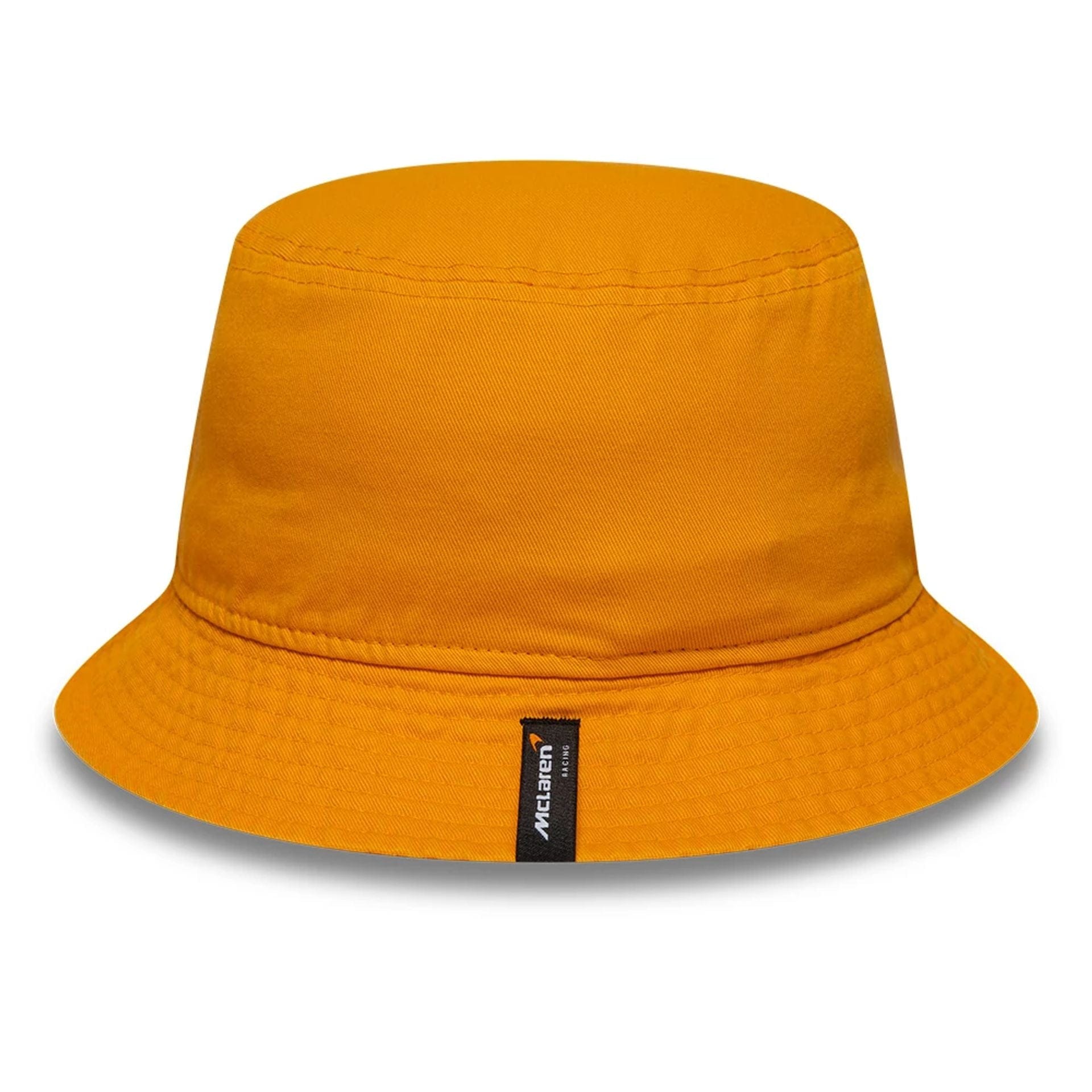 This is a McLaren x Reiss Leisure Orange Bucket Hat 4