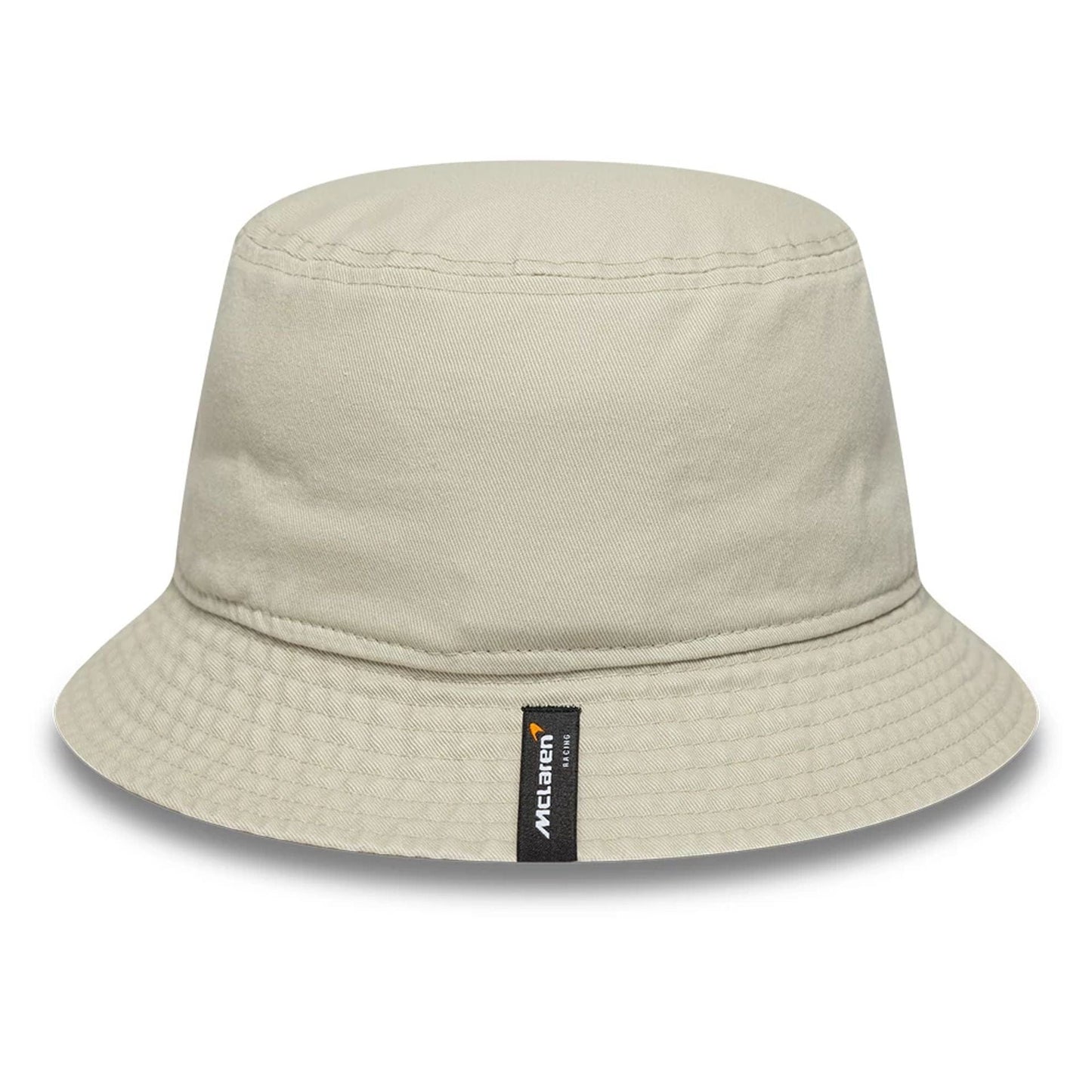 This is a McLaren x Reiss Leisure Cream Bucket Hat 4