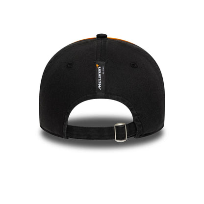 This is a McLaren x Reiss Washed Black 9TWENTY Adjustable Cap 4