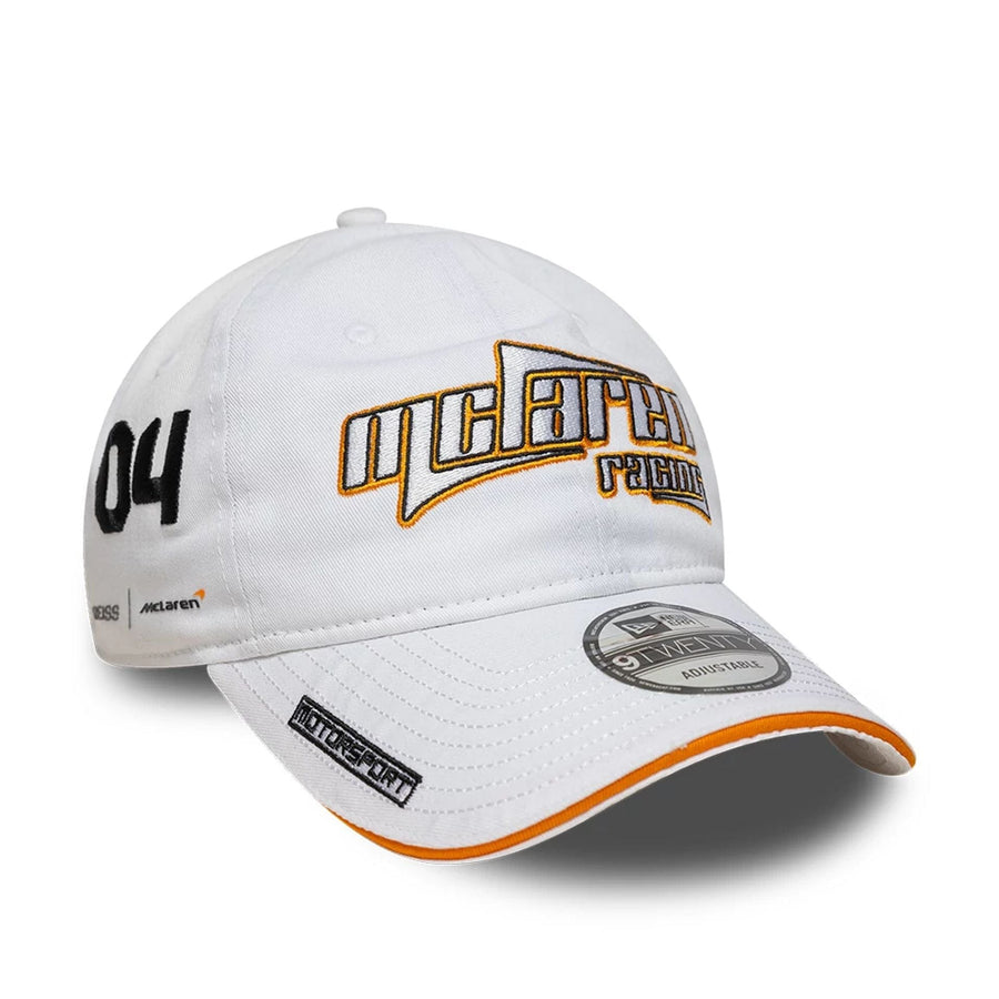 This is a McLaren Racing Heritage White 9TWENTY Adjustable Cap 3