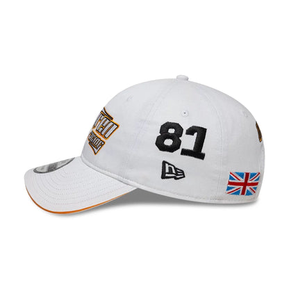 This is a McLaren Racing Heritage White 9TWENTY Adjustable Cap 4