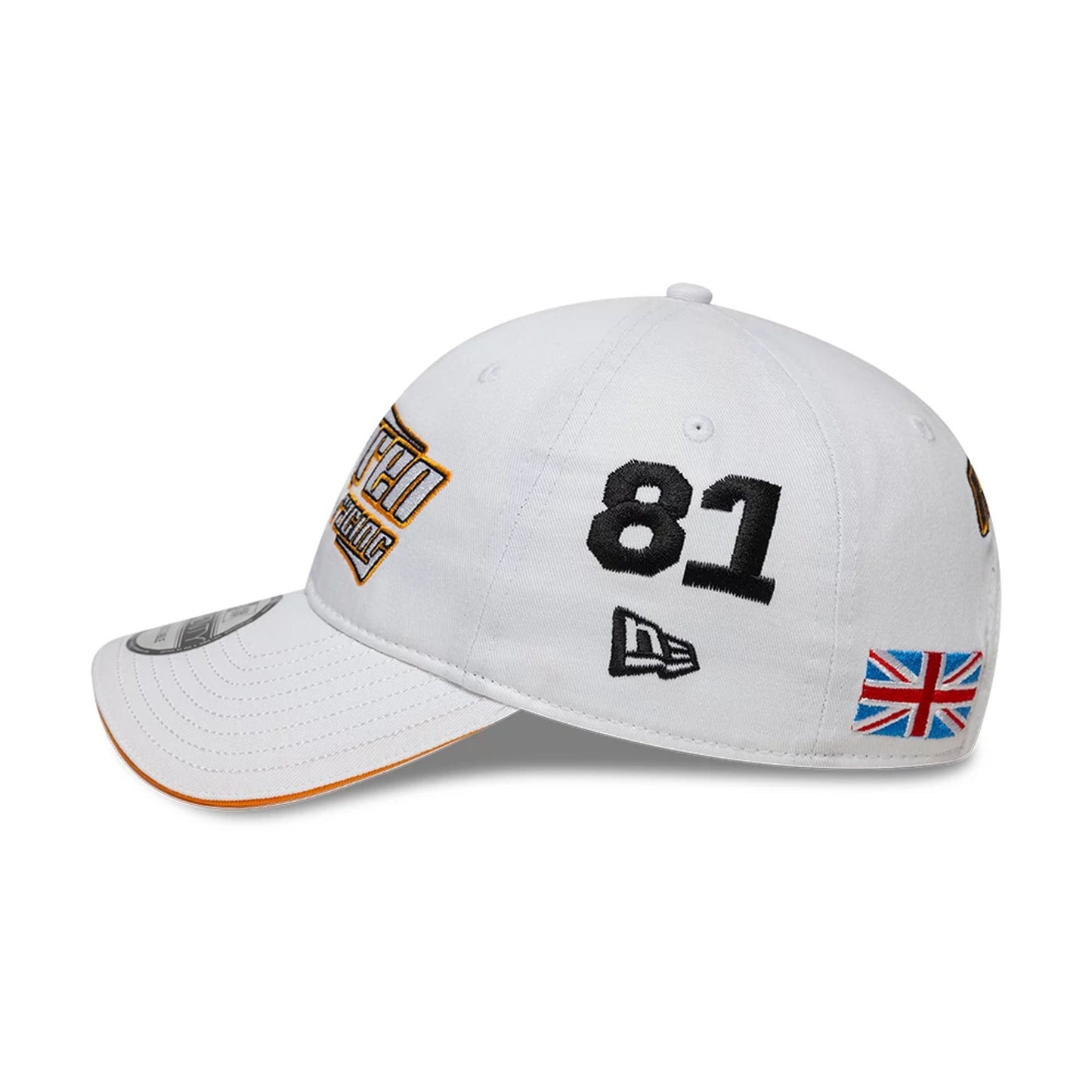 This is a McLaren Racing Heritage White 9TWENTY Adjustable Cap 4