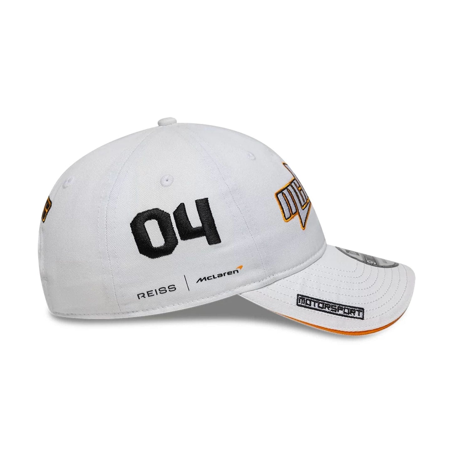 This is a McLaren Racing Heritage White 9TWENTY Adjustable Cap 5