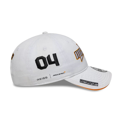 This is a McLaren Racing Heritage White 9TWENTY Adjustable Cap 5