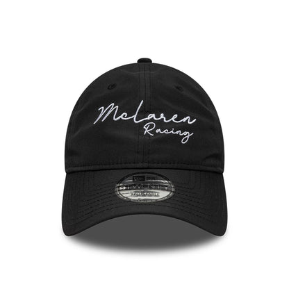 This is a McLaren x Reiss Wordmark Black 9TWENTY Adjustable Cap 2