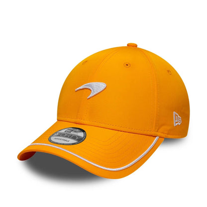 This is a McLaren x Reiss Seasonal Orange 9FORTY Adjustable Cap 1