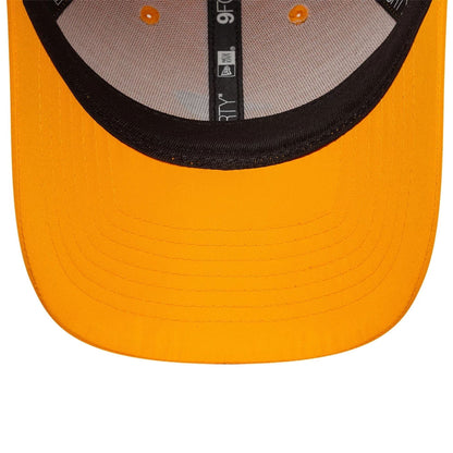 This is a McLaren x Reiss Seasonal Orange 9FORTY Adjustable Cap 6