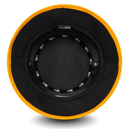 This is a McLaren x Reiss Seasonal Black Bucket Hat 5