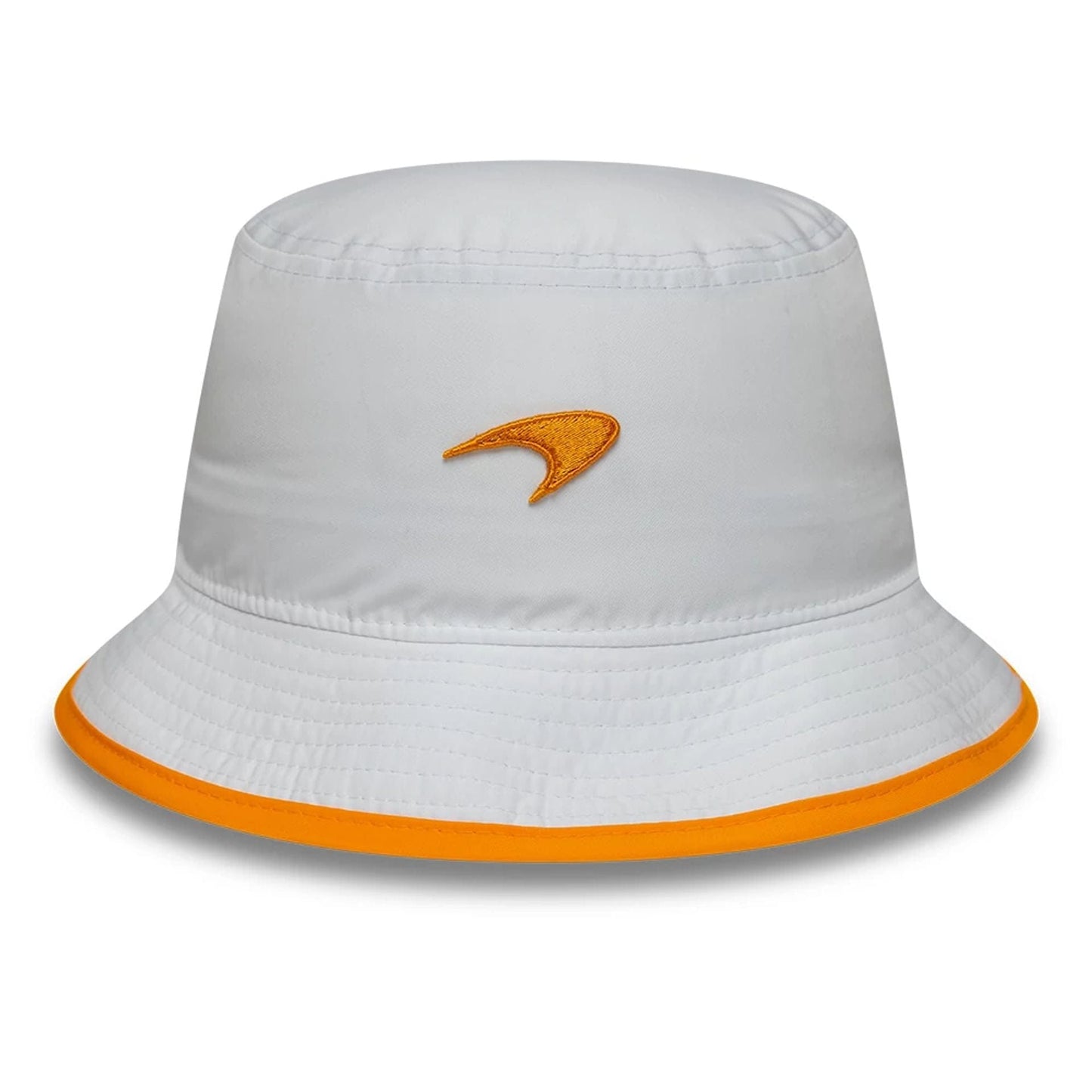 This is a McLaren x Reiss Seasonal White Bucket Hat 3