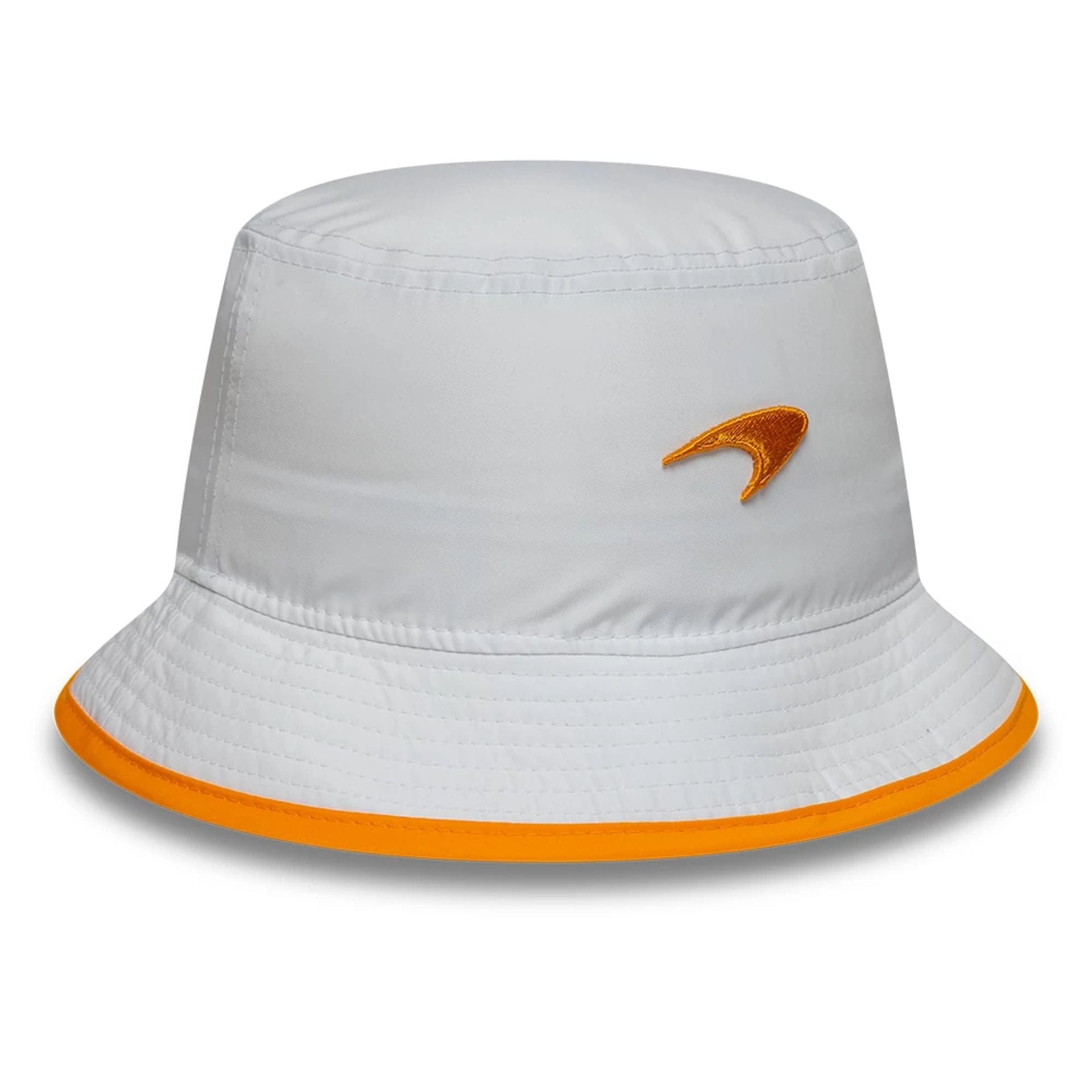This is a McLaren x Reiss Seasonal White Bucket Hat 4